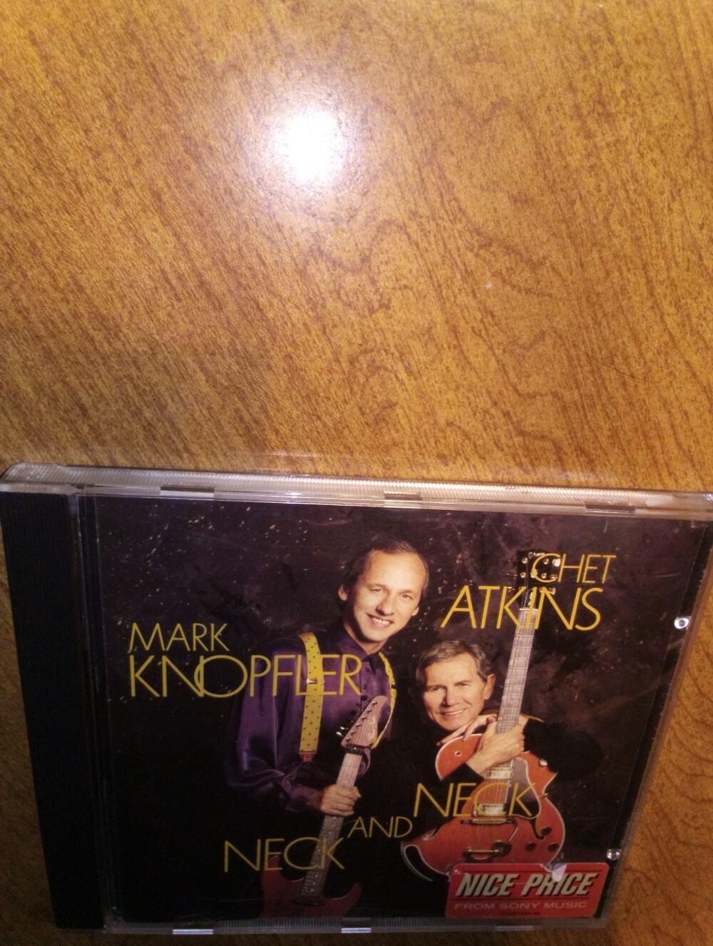 Chet Atkins And Mark Knopfler Neck And Neck Columbia Records/Sony 1990 CD
